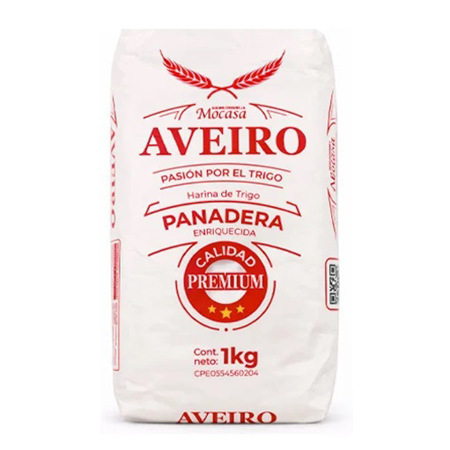 Imagen de Harina De Trigo Aveiro Panadera Todo Uso 1k