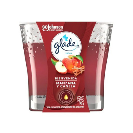 Imagen de Vela Aromática Glade Manzana Y Canela 96g