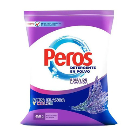 Imagen de Detergente Polvo Peros Lavanda 450g
