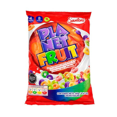 Imagen de Cereal Fruti Aros Planet Fruit 240g