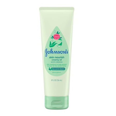 Imagen de Aceite De Bebe Johnson Aloe Vera Y Vitamina E 236ml
