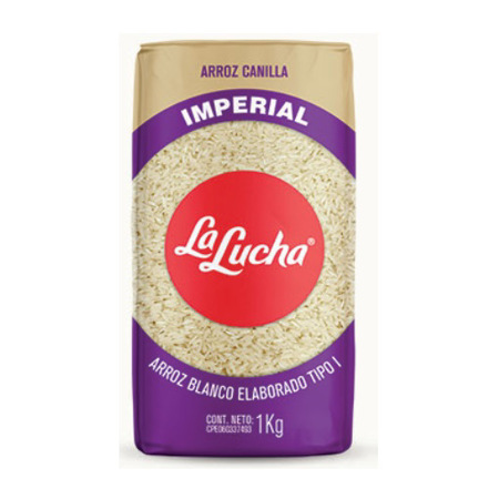 Imagen de Arroz Blanco La Lucha 1kg