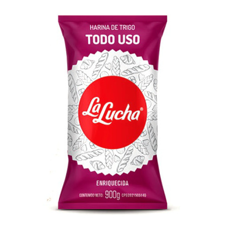 Imagen de Harina De Trigo La Lucha Todo Uso 900 Gr