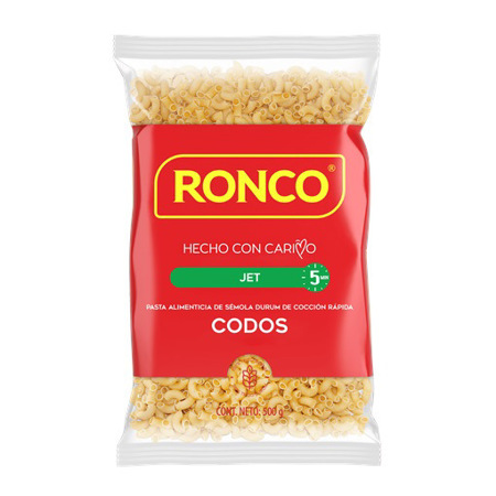 Imagen de Pasta Codos Ronco Premium 500g