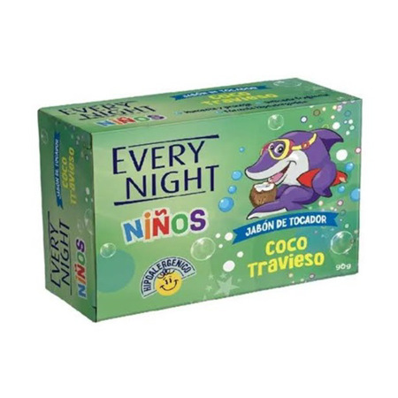 Imagen de Jabón Barra Every Night Niños Coco Travieso 90g