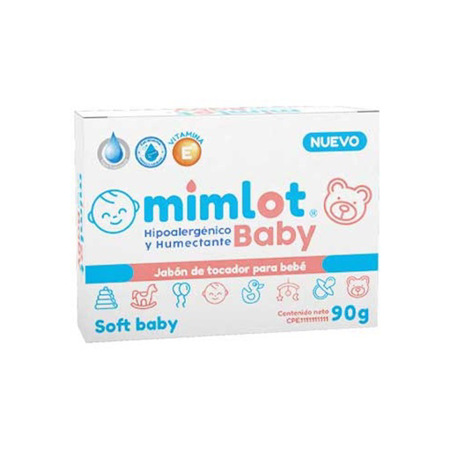 Imagen de Jabón Barra Mimlot Baby Soft 90g