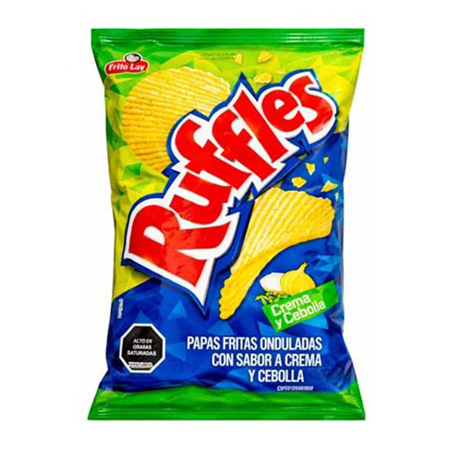Imagen de Papa Ruffles Crema Y Cebolla 122g