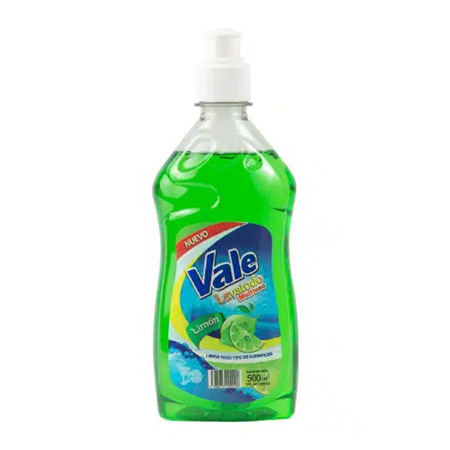 Imagen de Lavaplatos Liquido Vale Limón 500ml