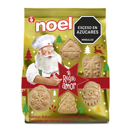 Imagen de Galleta De Mantequilla Noel Navidad 100g