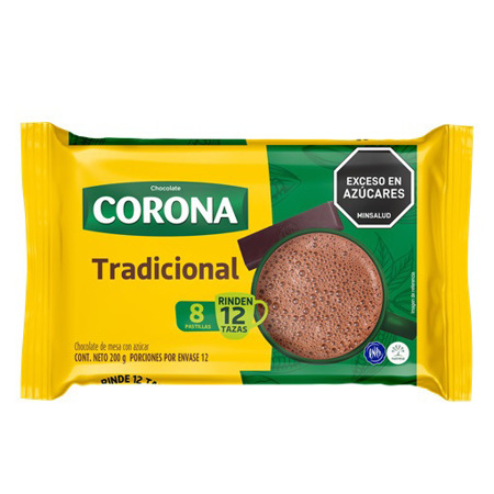Imagen de Chocolate Barra Corona Tradicional 200g